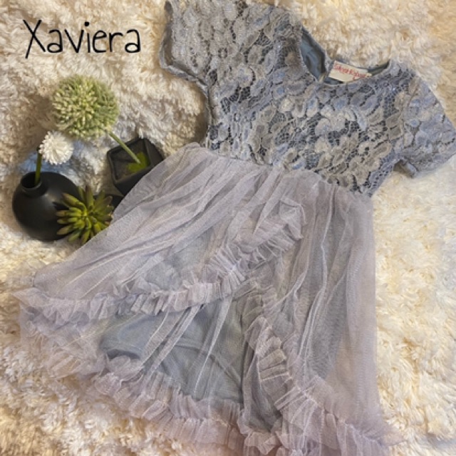 DRESS ANAK XAVIERA / GAUN ANAK / DRESS PESTA ANAK