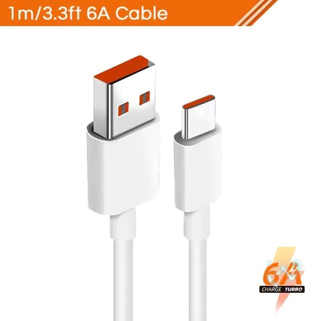 ORIGINAL KABEL CHARGER XIAOMI 12 12 PRO 11T 11T PRO F4 GT NOTE 11 PRO MI 11 ULTRA 6A 67W TURBO CHARGE MAX 120W