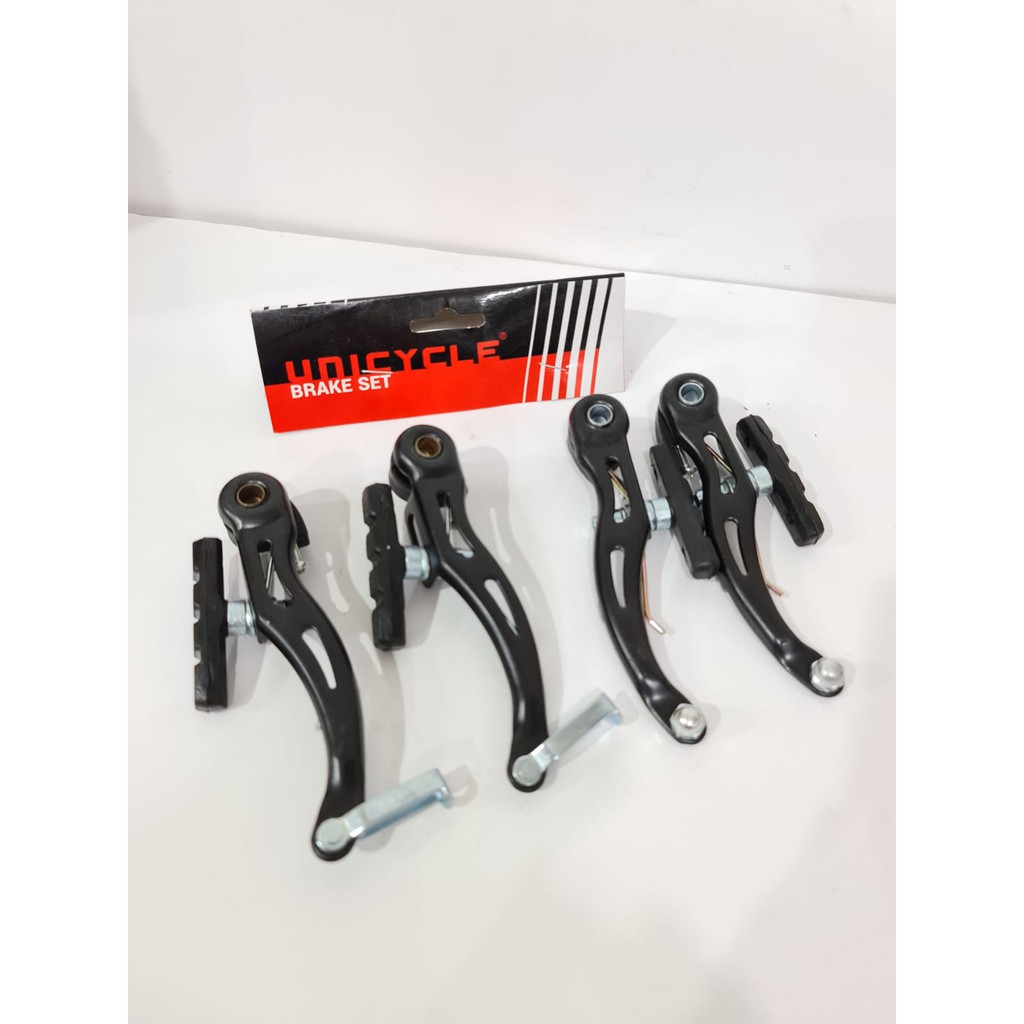 Rem V brake sepeda fullset rem Unicycle