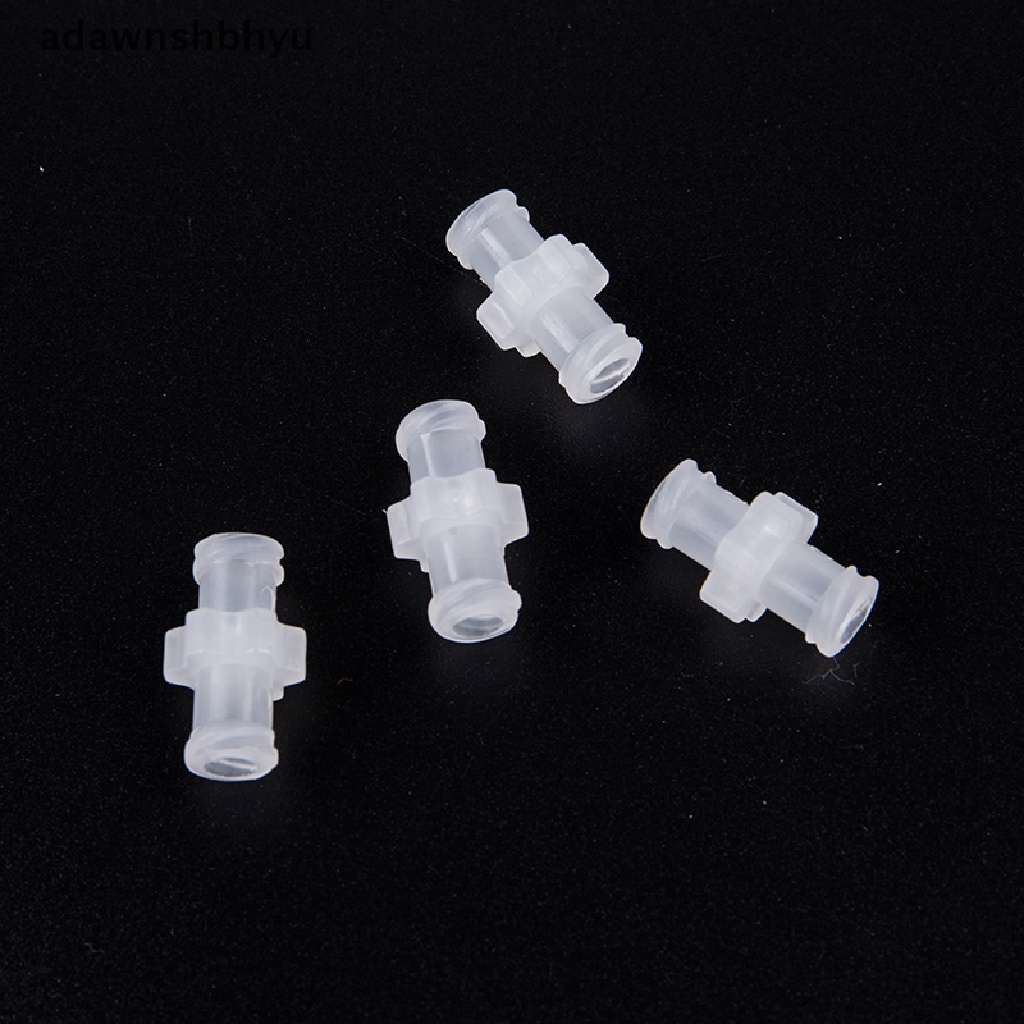 Adawnshbhyu 10Pcs Female To Female Coupler Luer Konektor Spuit Bagian Pneumatik Tahan Lama