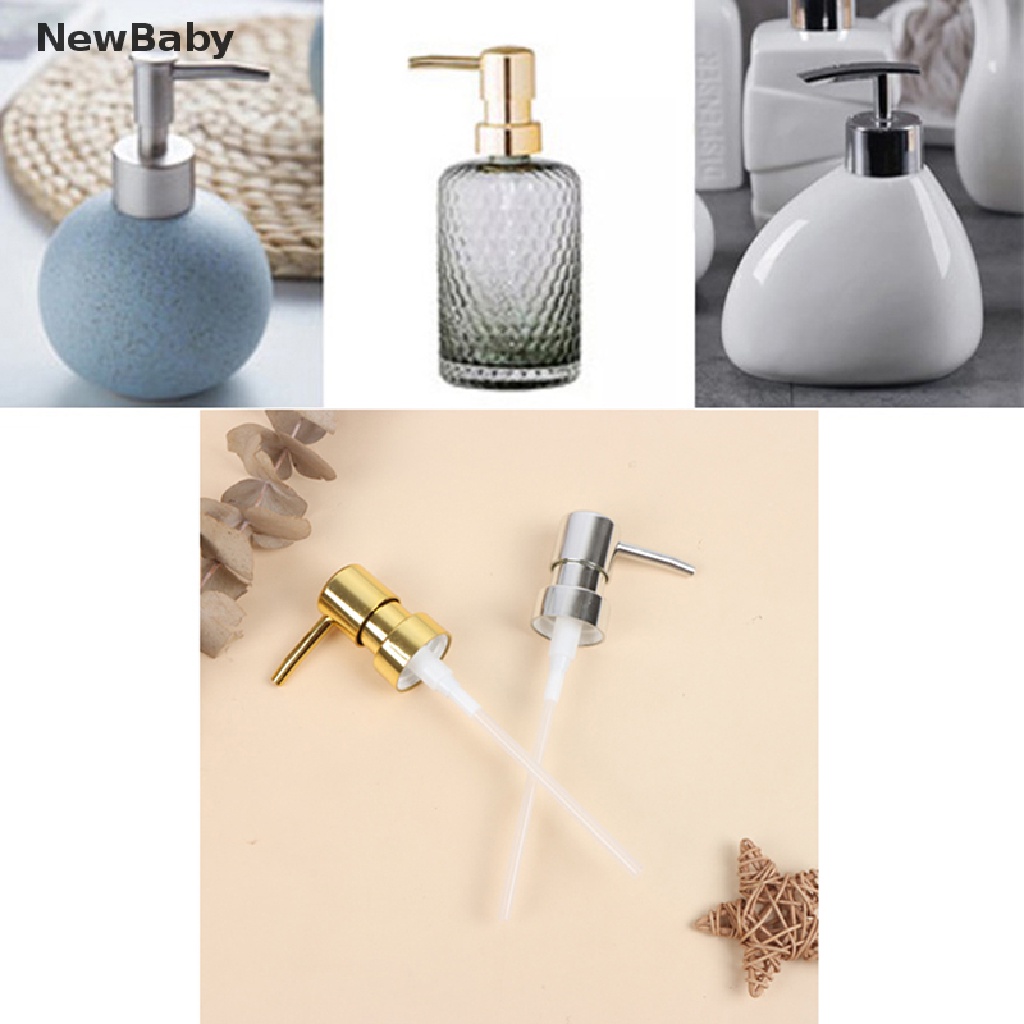 Kepala Pompa Dispenser Lotionsabun Cair Bahan Metal Dengan 28 Ulir