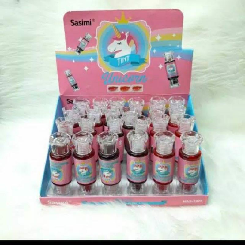 LIP TINT WATER CANDY SASIMI UNICORN ECER