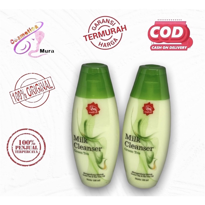 Green tea / VIVA MILK CLEANSER GREEN TEA / SUSU PEMBERSIH VIVA GREEN TEA