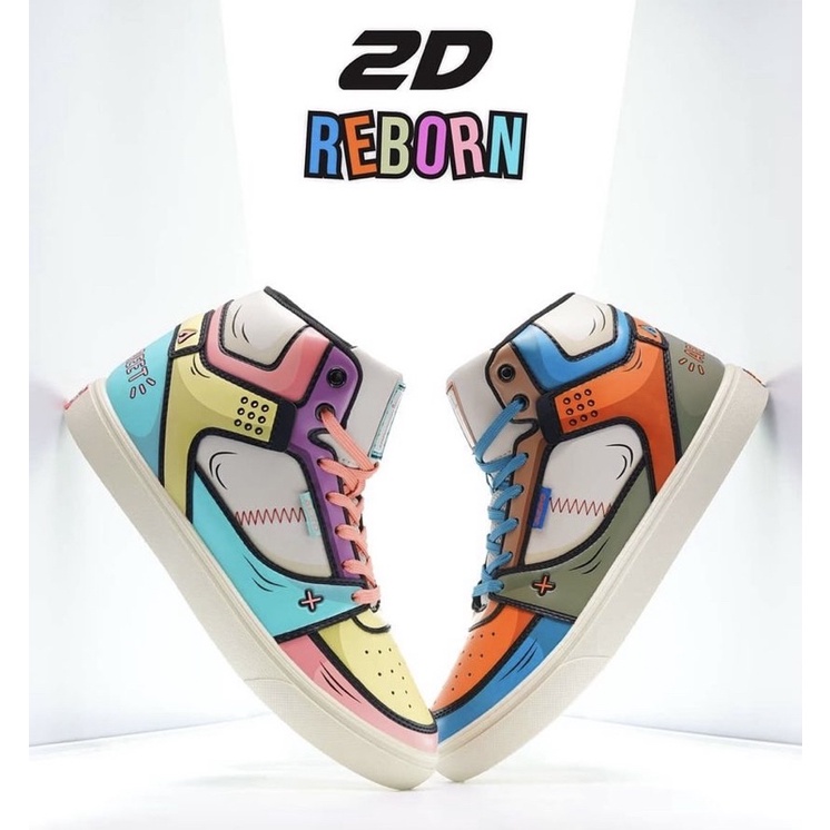 Aerostreet 2D Reborn Biru-Orange