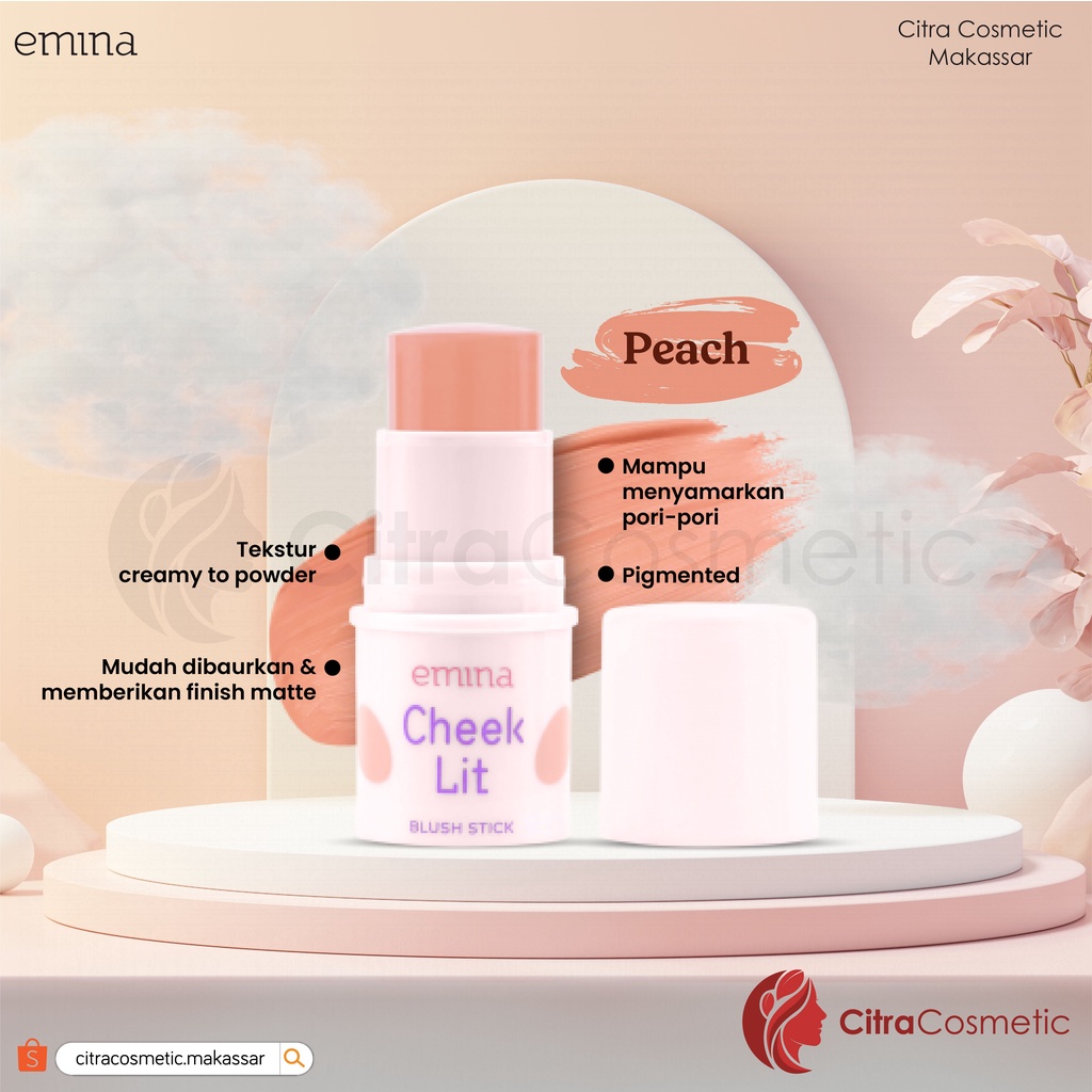 Emina Cheek Lit Blush Stick 7Gr