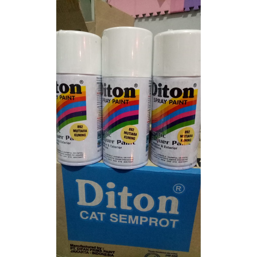 cat semprot pilok pilox diton mutiara kuning 892 300cc mutiara kuning