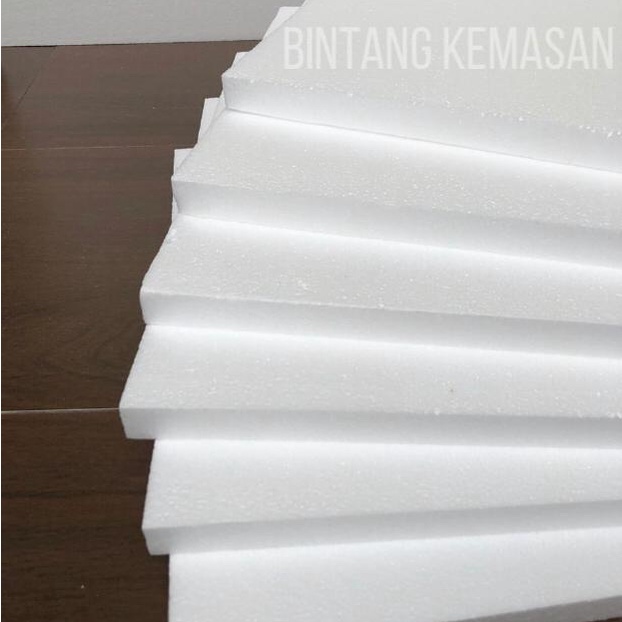 

Senikertas- Styrofoam Lembaran 60 X 40 X 1Cm Super Hard Density 25 Lembaran Foam -Kertas-Seni.