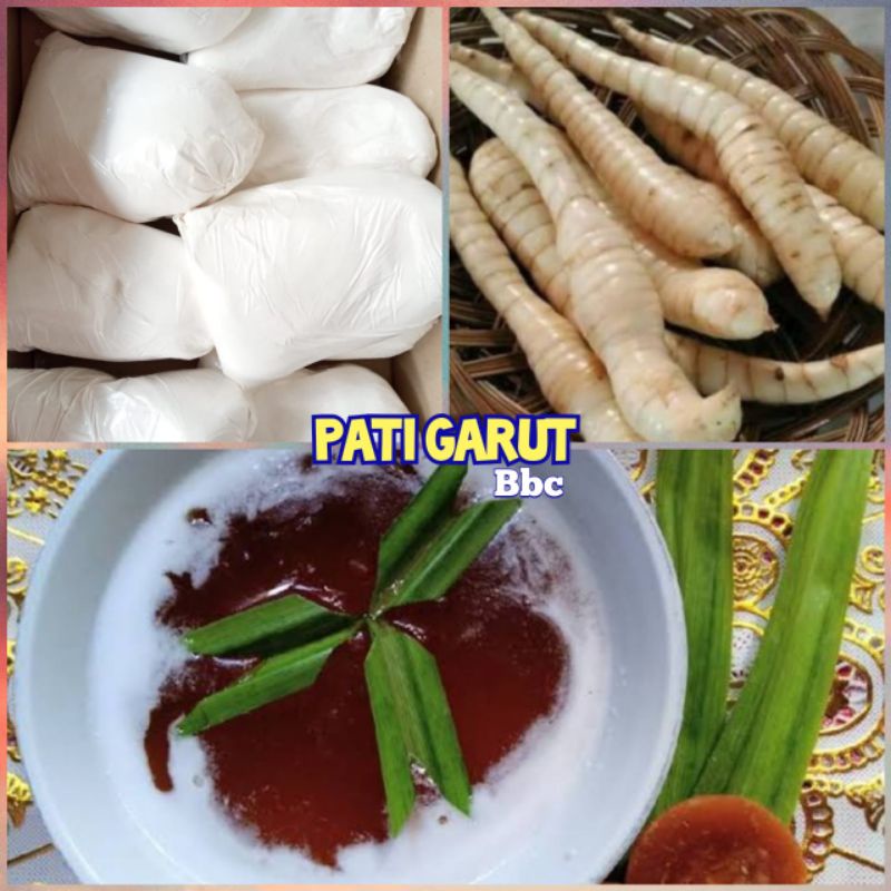 

1 KG Tepung PATI GARUT Ganyong Asli Obat Sakit Lambung Murah Original