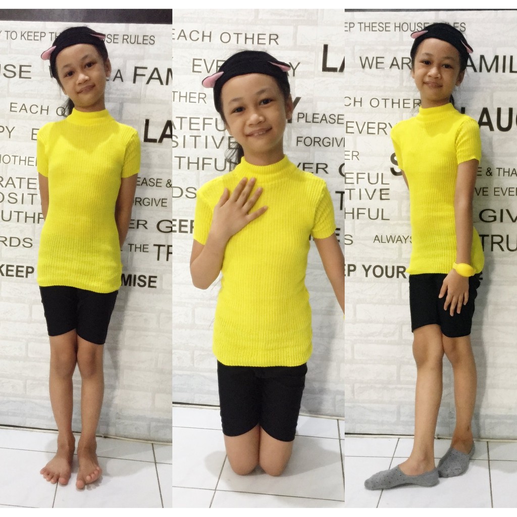 dress rajut anak polos lengan pendek 1-4 tahun