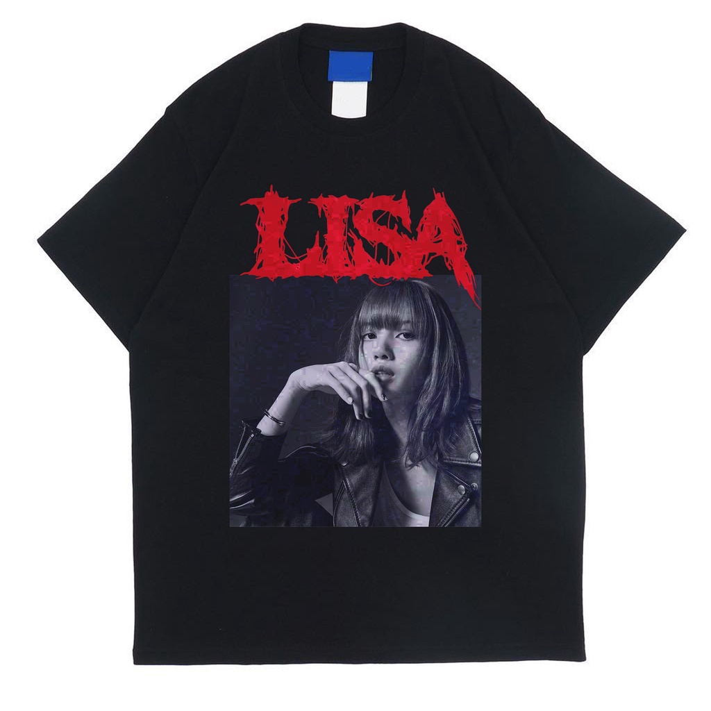 Kaos Kpop LISA "BLACKPINK" Tshirt Merchandise