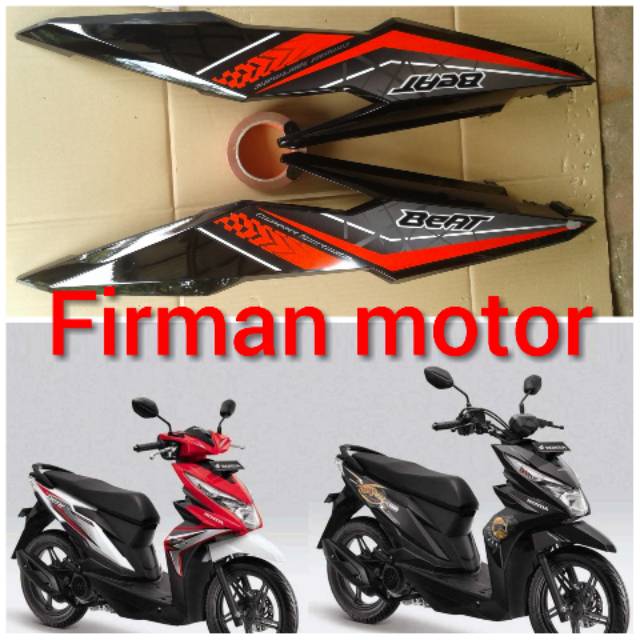Cover body belakang beat eco 20016-2017 ori