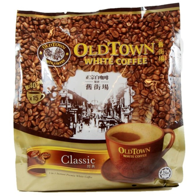 

OLD TOWN WHITE COFFEE 3 IN 1 CLASSIC 15X40GR