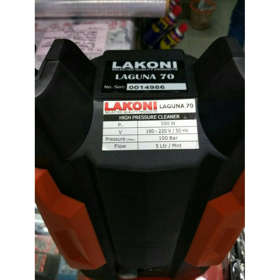 HIGH PRESSURE CLEANER LAKONI LAGUNA 70 / LAGUNA 70 / STEAM LAKONI