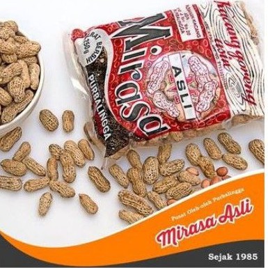 

Kacang kulit asin Mirasa Asli 250gr