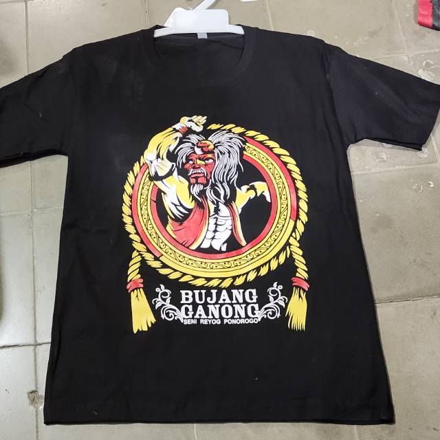 Kaos ganong / kaos murah / kaos reog / kaos jaranan / kaos barong / barongan / reog / ganongan /gong