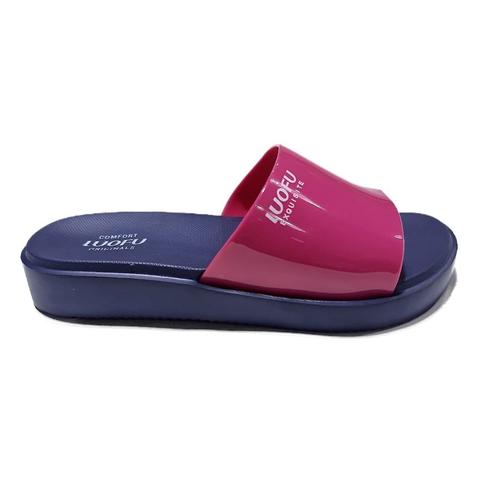 sandal wanita luofu sendal karet cewek sendal rumah import E7199A2-A01SA
