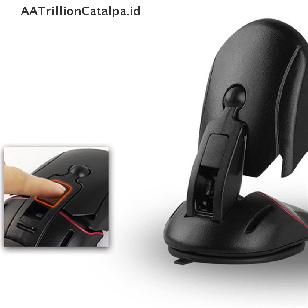 Aatrillioncatalpa 360 Derajat° Bracket Stand Holder Handphone / GPS Universal Dapat Berputar Untuk Mobil