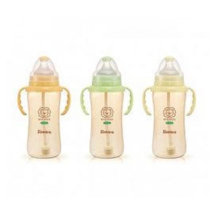 Simba PPSU Standar Neck Feeding Bottle 320ML Dengan Gagang (P6115-A1)