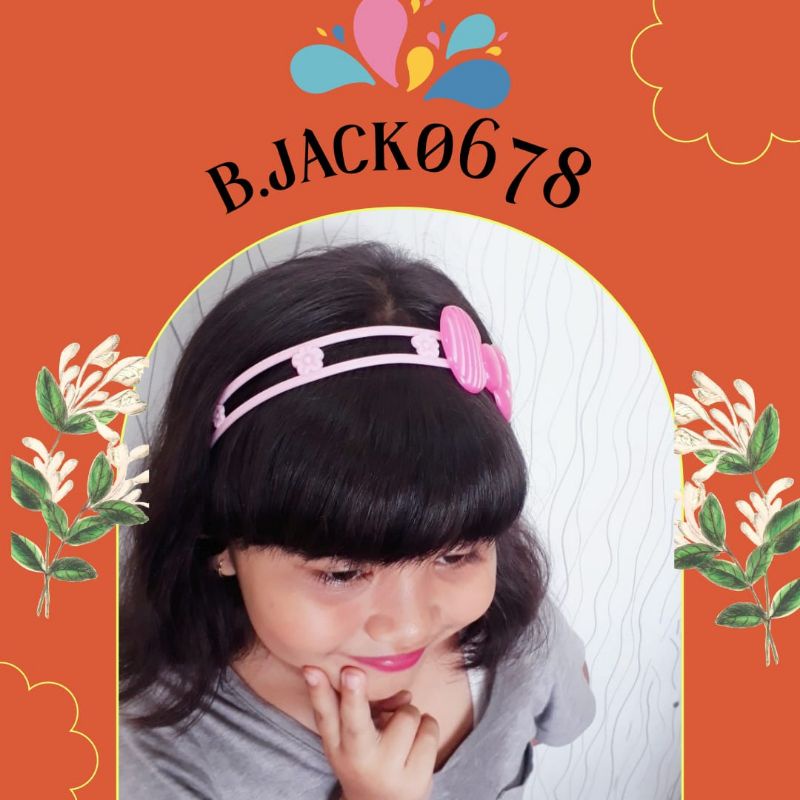 bando plastik anak murah bando cantik