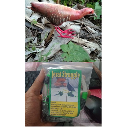 PAKET LENGKAP JERAT 20 MATA (TIKUSAN, RUAK RUAK, MANDAR, BELIBIS) + PATUNG JONTROT BURUNG TIKUSAN