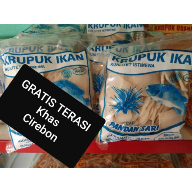 

Krupuk ikan pandan sari 200 gram