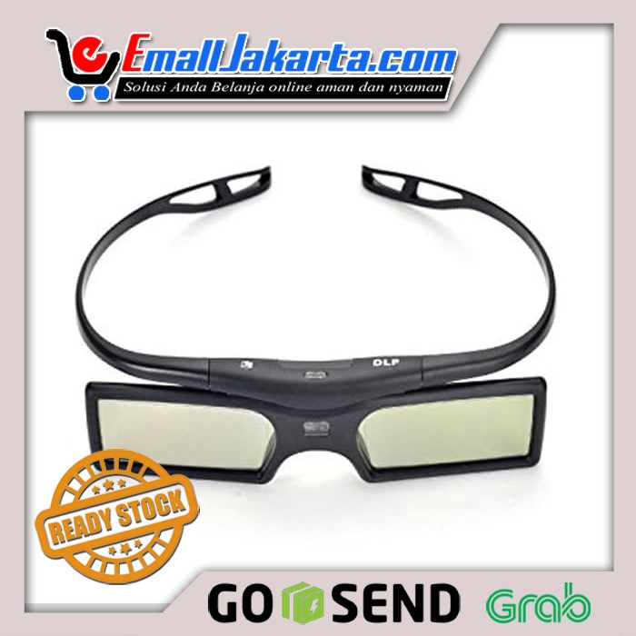 Kacamata 3D / Kaca Mata Active Glasses for Projector Shutter DPL