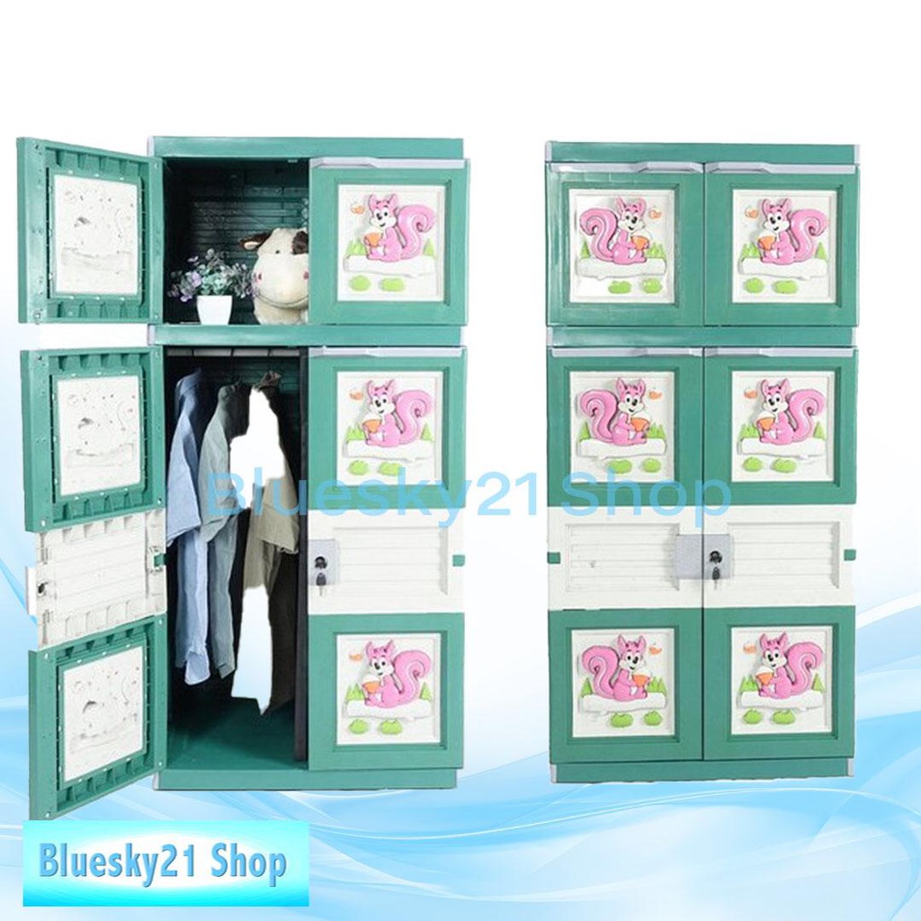 LEMARI PAKAIAN GANTUNG MURAH / LEMARI GANTUNG / LEMARI PLASTIK GANTUNG MIAMI LEMARI MURAH