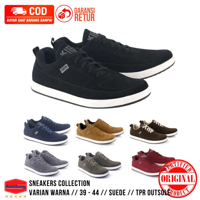 SEPATU PRIA SNEAKERS COLLECTION KUZATURA MADE IN CIBADUYUT BANDUNG