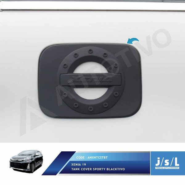 Aksesoris Tambahan JSL Tutup Tangki Bensin Xenia 2019 Tank Cover Sporty Blacktivo