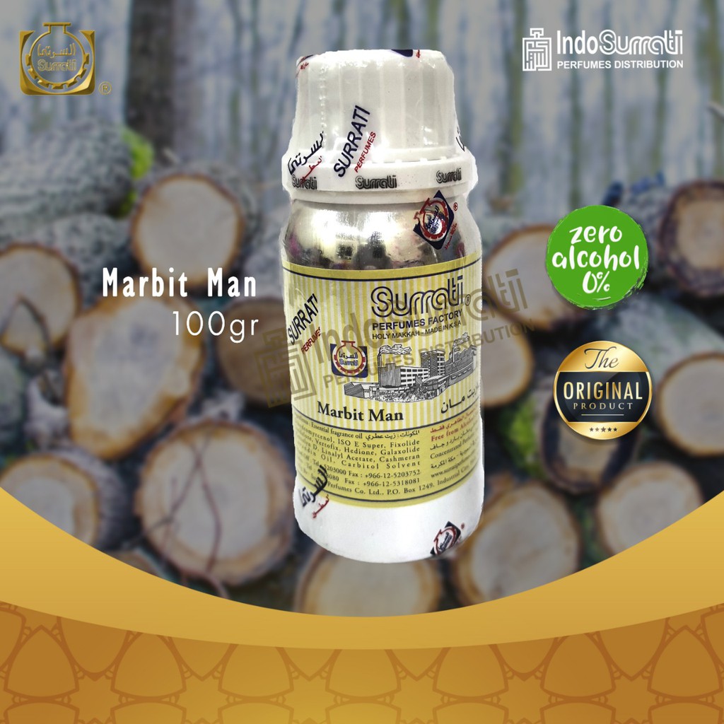 Parfum MARBIT MAN 100gr | Parfum Surrati | Surrati Perfumes | Bibit Minyak Wangi | Marbert Man