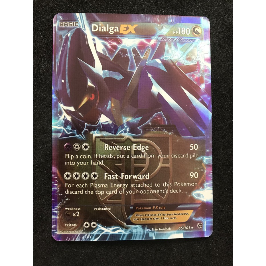 Kartu Pokemon TCG Sun&Moon Dialga EX (harga/kartu)
