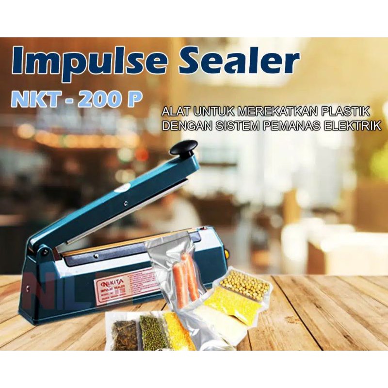 Impulse sealer plastik