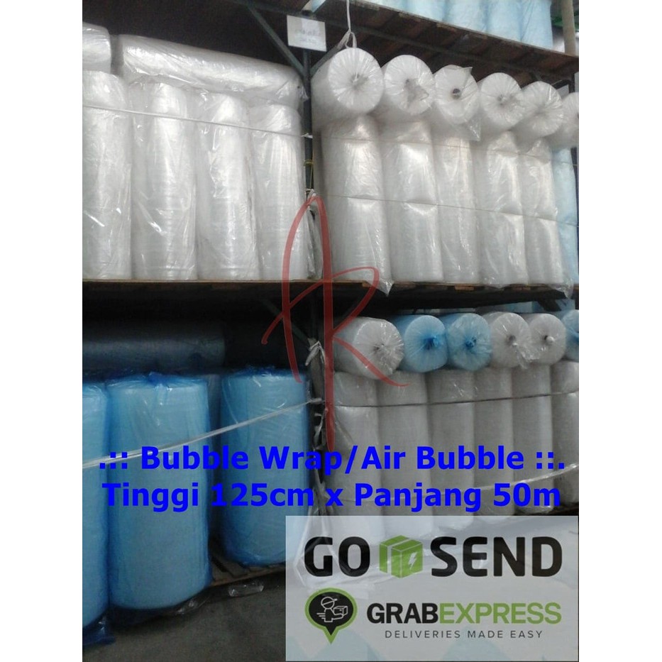 

.:: Bubble Wrap/Air Bubble ::. 125Cm x 50M (KHUSUS GOSEND/GRAB)
