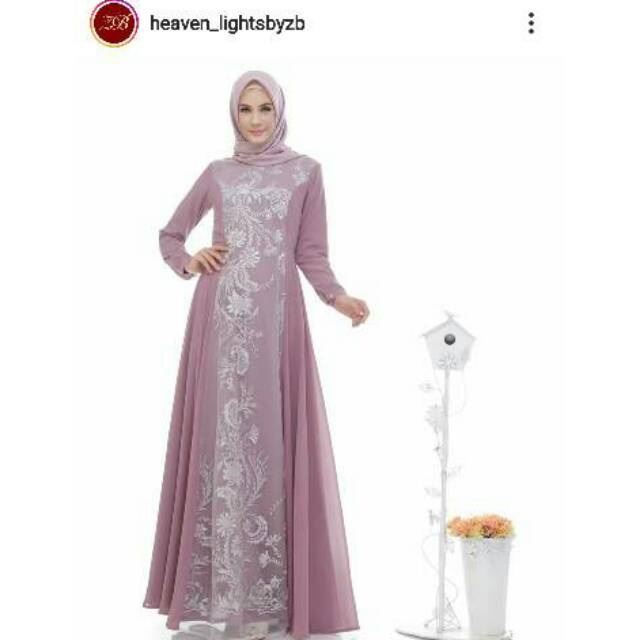 Preloved Gamis Dress Heaven lights by Zerina Banu / PL HLZB HLBYZB Heavenlightsbyzb zerina banu