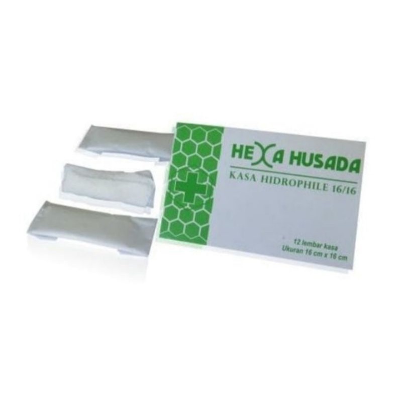 kassa hidrofil hexa husada 16x 16cm