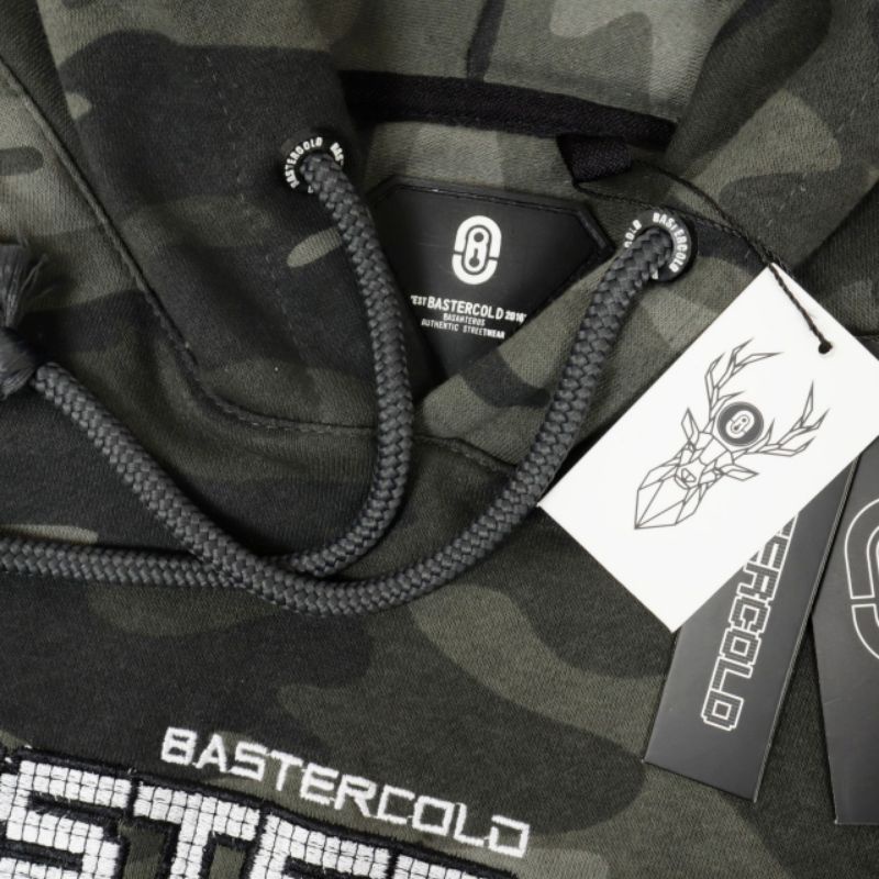 SWEATER HOODIE ORIGINAL BASTERCOLD CAMO YESTERDAY AUTHENTIC