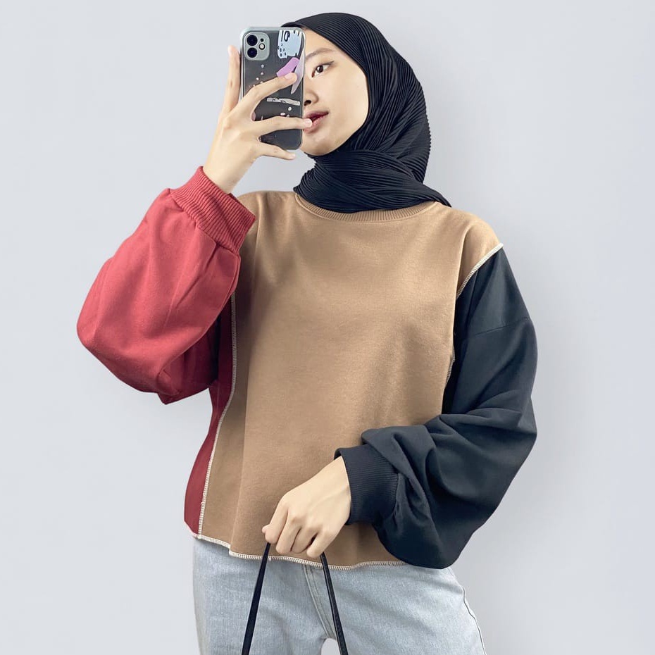 LILY OVERSIZE // SWEATER WANITA // SWEATER LILY OVERSIZE