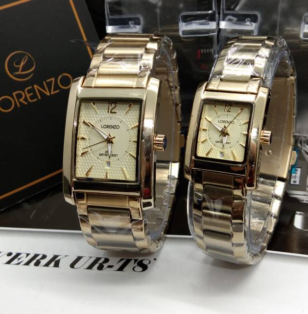 Jam Tangan Couple Lorenzo Original 6530 Limited Series