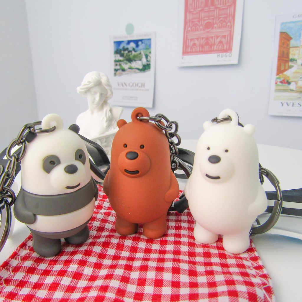 MANDICANTIK GANTUNGAN WBB WE BARE BEAR SPORT Aksesoris Tas SPAO Miniso