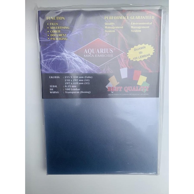

Mika Doff 0.25 mm Folio isi 50 lembar