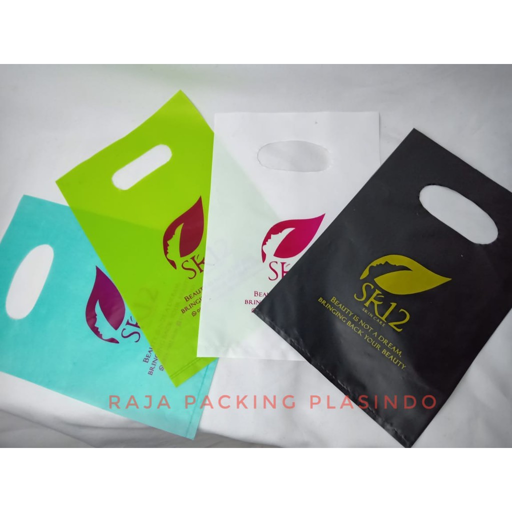 Plastik Sablon HD Plong uk 15x22 (Harga per 1 pcs) | Plastik Packing Free Desain Plastik Olshop | Kosmetik &amp; Aksesoris