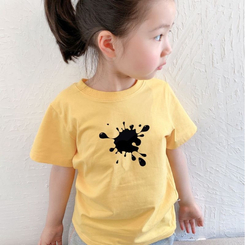 Kaos Anak SPLASH Usia 2-10th Kaos Oblong Anak Unisex Cotton Combed Atasan Anak