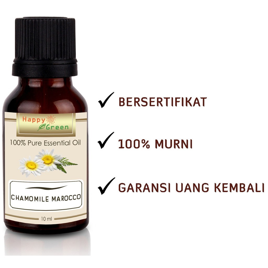 Happy Green Chamomile Marocco Essential Oil - Minyak Bunga Kamomil Maroko