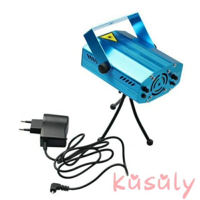 Mini Laser Stage Light Multicolor Projector & Tripod