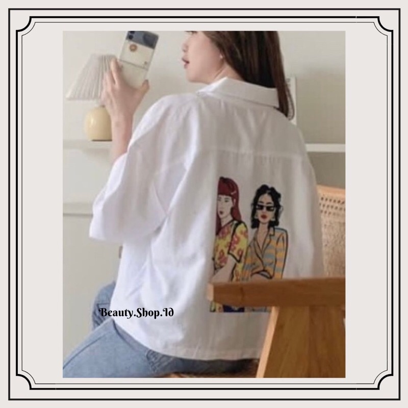 [IMPORT] Duma Shirt Series - Kemeja Siku Pendek Oversized B3