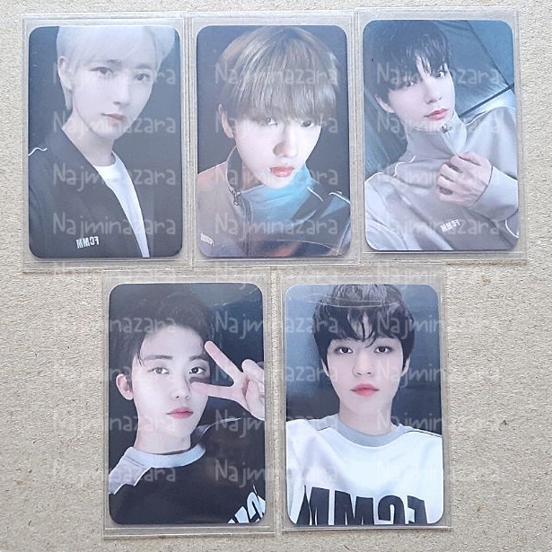 fcmm jamin jeno jisung chenle renjun photocard pc official
