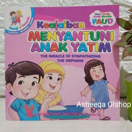 Buku Cerita Keajaiban Menyantuni Anak Yatim /Bilingual