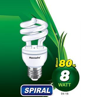 Lampu Hannochs Spiral 8 Watt