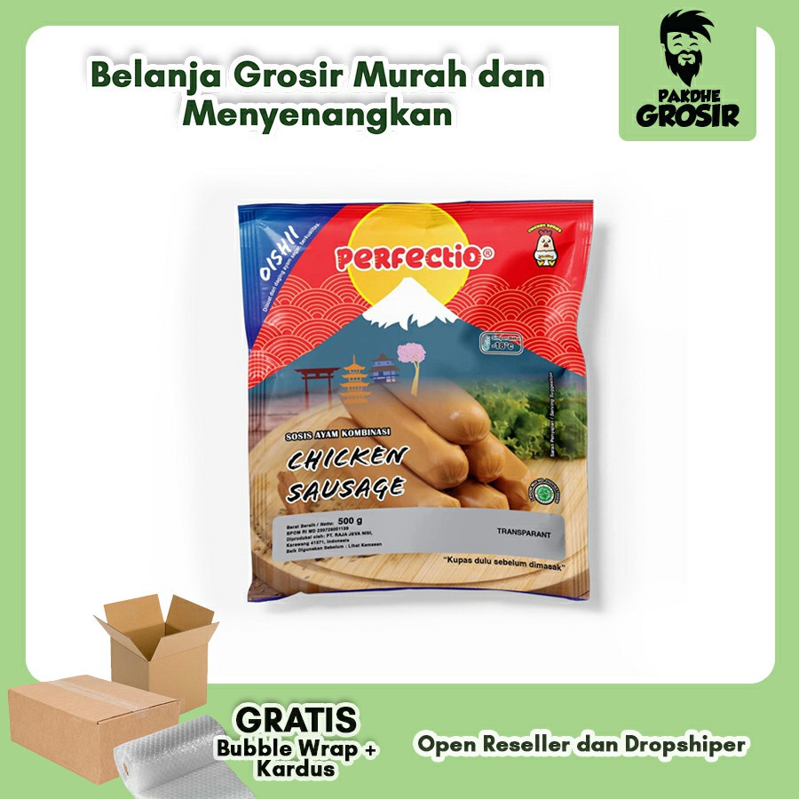 

Sosis Ayam Perfectio 500 gr / Frozen Food