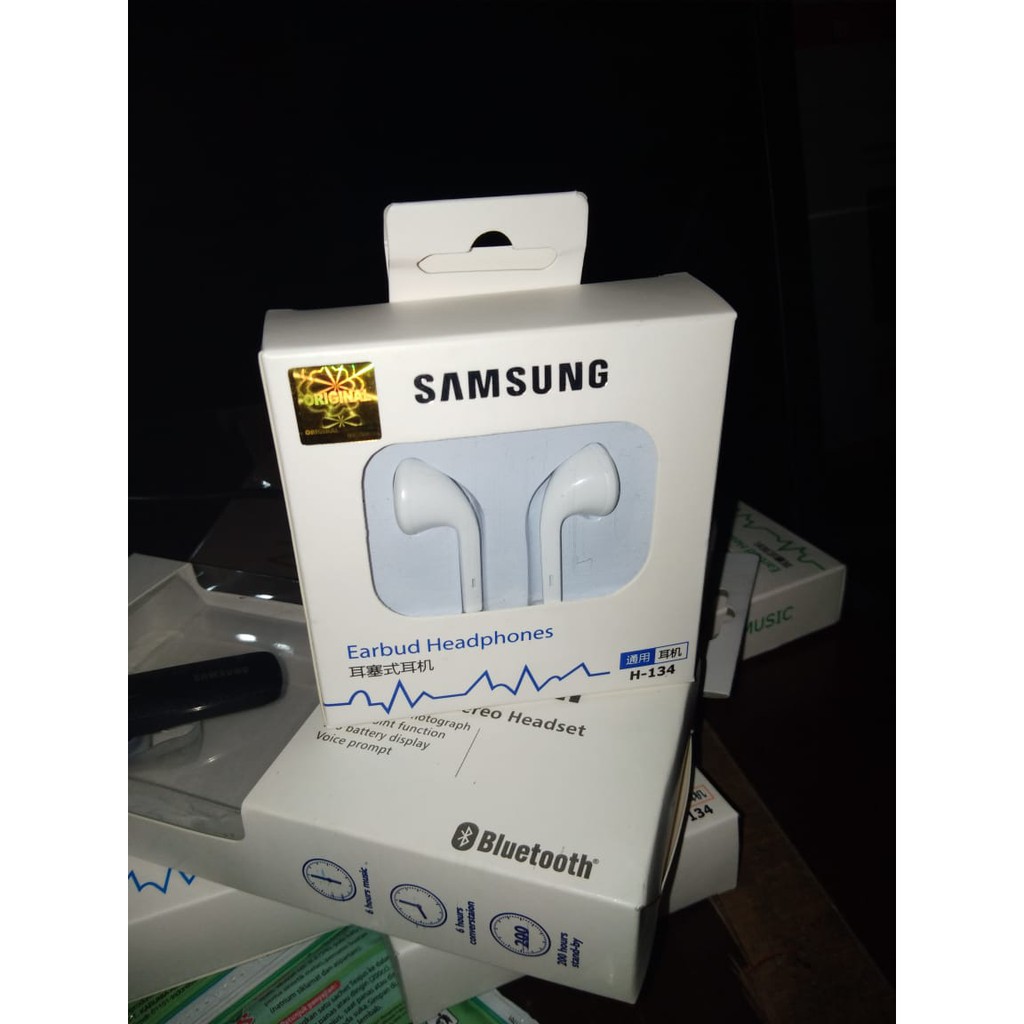 Headset SAMSUNG H-134 Original Music Smart Call Headset / Hansfree Phones oppo/xiaomi/vivo